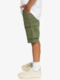Quiksilver Crucial Battle - Short Cargo Pour Garçon 8-16 Ans -Surf Soldes eqbws03363 quiksilverw gph0 frt2