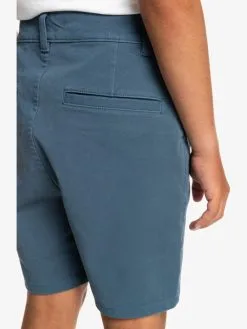 Quiksilver Krandy - Short Chino Pour Garçon 8-16 Ans -Surf Soldes eqbws03365 quiksilverw byg0 bck2