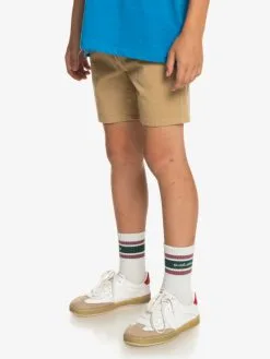 Quiksilver Krandy - Short Chino Pour Garçon 8-16 Ans -Surf Soldes eqbws03365 quiksilverw ckk0 frt2