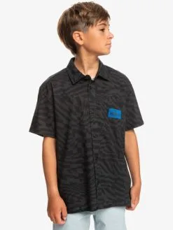 Quiksilver Radical Times - Chemise Manches Courtes Pour Garçon 8-16 Ans -Surf Soldes eqbwt03374 quiksilverw kvj6 frt1