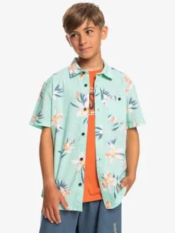 Quiksilver Holidazed - Chemise Manches Courtes Pour Garçon 8-16 Ans -Surf Soldes eqbwt03377 quiksilverw gcz6 frt1