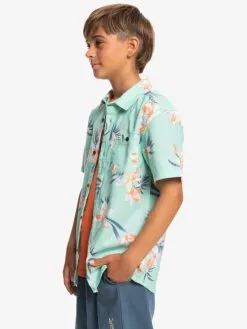 Quiksilver Holidazed - Chemise Manches Courtes Pour Garçon 8-16 Ans -Surf Soldes eqbwt03377 quiksilverw gcz6 frt2