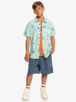 Quiksilver Holidazed - Chemise Manches Courtes Pour Garçon 8-16 Ans -Surf Soldes eqbwt03377 quiksilverw gcz6 frt9