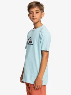 Quiksilver Comp Logo - T-shirt Pour Garçon -Surf Soldes eqbzt04369 quiksilverw bgc0 frt2