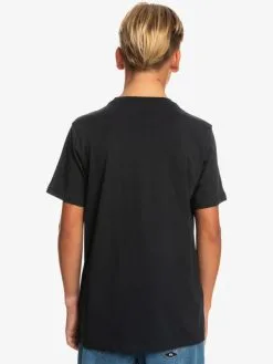 Quiksilver Comp Logo - T-shirt Pour Garçon -Surf Soldes eqbzt04369 quiksilverw kvj0 bck1