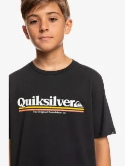 Quiksilver Between The Lines - T-shirt Pour Garçon 8-16 Ans -Surf Soldes eqbzt04584 quiksilverw kvj0 frt3