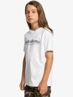 Quiksilver Between The Lines - T-shirt Pour Garçon 8-16 Ans -Surf Soldes eqbzt04584 quiksilverw wbb0 frt2