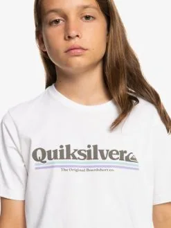 Quiksilver Between The Lines - T-shirt Pour Garçon 8-16 Ans -Surf Soldes eqbzt04584 quiksilverw wbb0 frt3