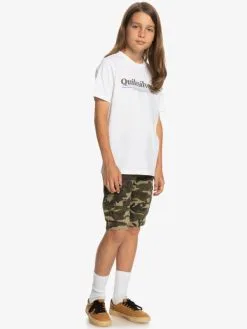 Quiksilver Between The Lines - T-shirt Pour Garçon 8-16 Ans -Surf Soldes eqbzt04584 quiksilverw wbb0 frt9
