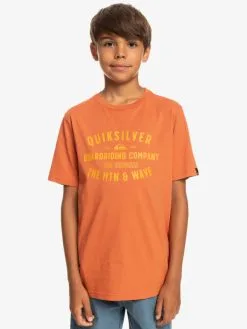 Quiksilver QS Surf Lockup - T-shirt Pour Garçon 8-16 Ans -Surf Soldes eqbzt04585 quiksilverw cms0 frt1