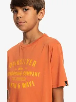 Quiksilver QS Surf Lockup - T-shirt Pour Garçon 8-16 Ans -Surf Soldes eqbzt04585 quiksilverw cms0 frt3