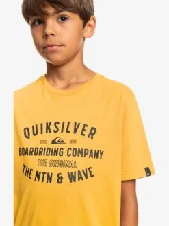 Quiksilver QS Surf Lockup - T-shirt Pour Garçon 8-16 Ans -Surf Soldes eqbzt04585 quiksilverw ykd0 frt3