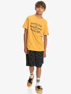 Quiksilver QS Surf Lockup - T-shirt Pour Garçon 8-16 Ans -Surf Soldes eqbzt04585 quiksilverw ykd0 frt9