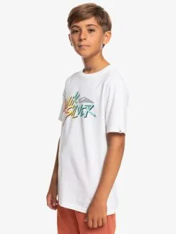 Quiksilver Signature Move - T-shirt Pour Garçon 8-16 Ans -Surf Soldes eqbzt04587 quiksilverw wbb0 frt2