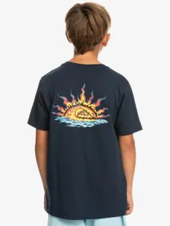 Quiksilver Waves Guardian - T-shirt Pour Garçon 8-16 Ans -Surf Soldes eqbzt04588 quiksilverw byj0 bck1