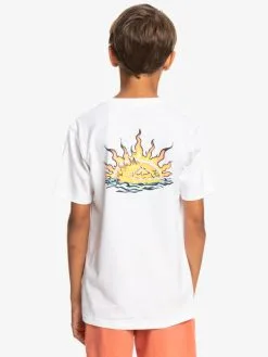 Quiksilver Waves Guardian - T-shirt Pour Garçon 8-16 Ans -Surf Soldes eqbzt04588 quiksilverw wbb0 bck1