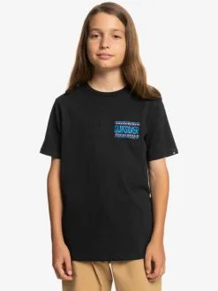 Quiksilver Warped Frames - T-shirt Pour Garçon 8-16 Ans -Surf Soldes eqbzt04589 quiksilverw kvj0 frt1