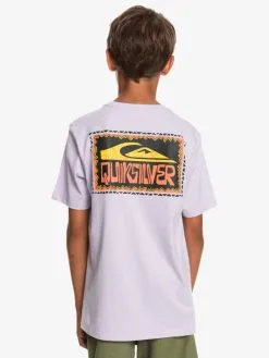 Quiksilver Warped Frames - T-shirt Pour Garçon 8-16 Ans -Surf Soldes eqbzt04589 quiksilverw pfm0 bck1