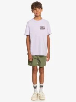 Quiksilver Warped Frames - T-shirt Pour Garçon 8-16 Ans -Surf Soldes eqbzt04589 quiksilverw pfm0 frt9