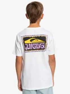 Quiksilver Warped Frames - T-shirt Pour Garçon 8-16 Ans -Surf Soldes eqbzt04589 quiksilverw wbb0 bck1