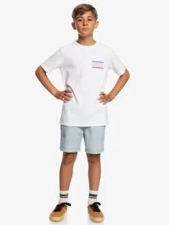 Quiksilver Warped Frames - T-shirt Pour Garçon 8-16 Ans -Surf Soldes eqbzt04589 quiksilverw wbb0 frt9