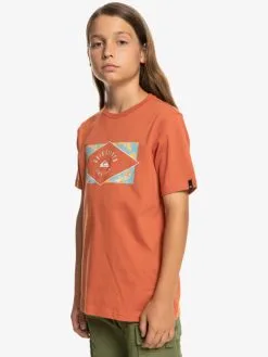 Quiksilver Circled Line - T-shirt Pour Garçon 8-16 Ans -Surf Soldes eqbzt04590 quiksilverw cms0 frt2