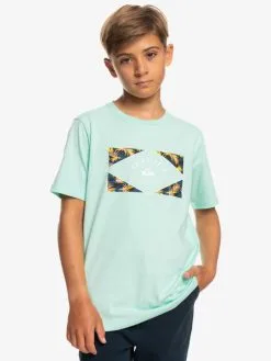 Quiksilver Circled Line - T-shirt Pour Garçon 8-16 Ans -Surf Soldes eqbzt04590 quiksilverw gcz0 frt1