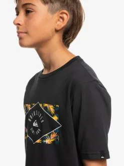 Quiksilver Circled Line - T-shirt Pour Garçon 8-16 Ans -Surf Soldes eqbzt04590 quiksilverw kvj0 frt3