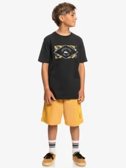 Quiksilver Circled Line - T-shirt Pour Garçon 8-16 Ans -Surf Soldes eqbzt04590 quiksilverw kvj0 frt9