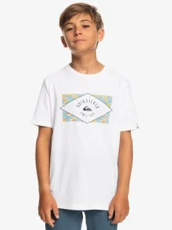 Quiksilver Circled Line - T-shirt Pour Garçon 8-16 Ans -Surf Soldes eqbzt04590 quiksilverw wbb0 frt1