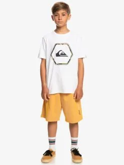 Quiksilver In Shapes - T-shirt Pour Garçon 8-16 Ans -Surf Soldes eqbzt04591 quiksilverw wbb0 frt9