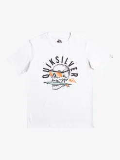 Quiksilver QS Rockin Skull - T-shirt Pour Garçon 8-16 Ans