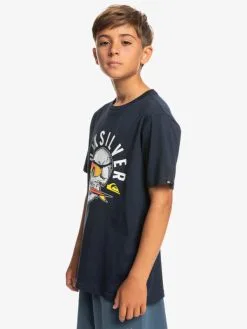 Quiksilver QS Rockin Skull - T-shirt Pour Garçon 8-16 Ans -Surf Soldes eqbzt04592 quiksilverw byj0 frt2