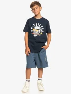 Quiksilver QS Rockin Skull - T-shirt Pour Garçon 8-16 Ans -Surf Soldes eqbzt04592 quiksilverw byj0 frt9