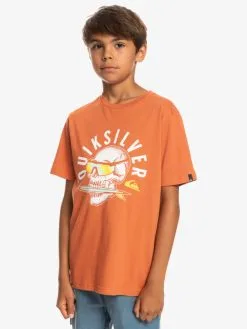 Quiksilver QS Rockin Skull - T-shirt Pour Garçon 8-16 Ans -Surf Soldes eqbzt04592 quiksilverw cms0 frt1