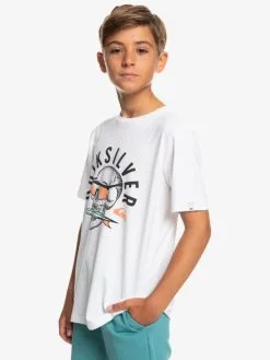 Quiksilver QS Rockin Skull - T-shirt Pour Garçon 8-16 Ans -Surf Soldes eqbzt04592 quiksilverw wbb0 frt2