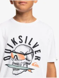 Quiksilver QS Rockin Skull - T-shirt Pour Garçon 8-16 Ans -Surf Soldes eqbzt04592 quiksilverw wbb0 frt3