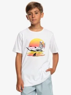 Quiksilver Sunset Session - T-shirt Pour Garçon 8-16 Ans -Surf Soldes eqbzt04594 quiksilverw wbb0 frt1