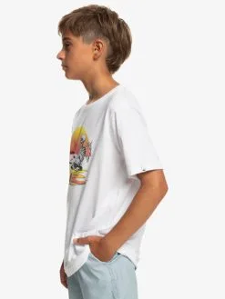 Quiksilver Sunset Session - T-shirt Pour Garçon 8-16 Ans -Surf Soldes eqbzt04594 quiksilverw wbb0 frt2