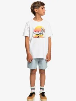 Quiksilver Sunset Session - T-shirt Pour Garçon 8-16 Ans -Surf Soldes eqbzt04594 quiksilverw wbb0 frt9