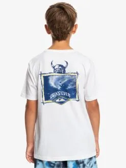 Quiksilver Surfer Of Fortune - T-shirt Pour Garçon 8-16 Ans -Surf Soldes eqbzt04596 quiksilverw wbb0 bck1