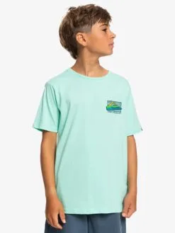 Quiksilver Retro Fade - T-shirt Pour Garçon 8-16 Ans -Surf Soldes eqbzt04597 quiksilverw gcz0 frt1