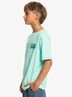 Quiksilver Retro Fade - T-shirt Pour Garçon 8-16 Ans -Surf Soldes eqbzt04597 quiksilverw gcz0 frt2