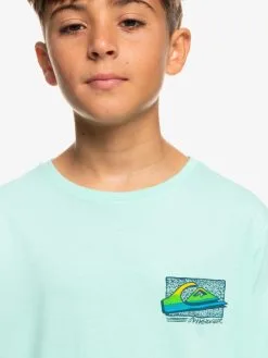 Quiksilver Retro Fade - T-shirt Pour Garçon 8-16 Ans -Surf Soldes eqbzt04597 quiksilverw gcz0 frt3