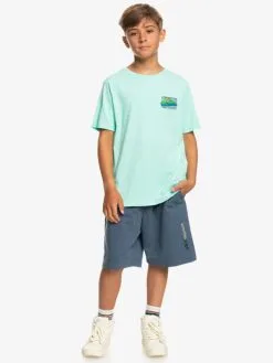 Quiksilver Retro Fade - T-shirt Pour Garçon 8-16 Ans -Surf Soldes eqbzt04597 quiksilverw gcz0 frt9