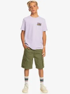 Quiksilver Retro Fade - T-shirt Pour Garçon 8-16 Ans -Surf Soldes eqbzt04597 quiksilverw pfm0 frt9