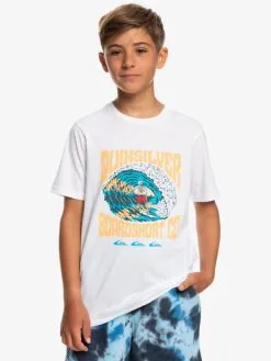 Quiksilver Higher Life - T-shirt Pour Garçon 8-16 Ans -Surf Soldes eqbzt04599 quiksilverw wbb0 frt1