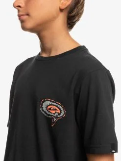 Quiksilver Snaky Words - T-shirt Pour Garçon 8-16 Ans -Surf Soldes eqbzt04600 quiksilverw kvj0 frt3