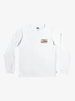 Quiksilver Retro Fade - T-shirt Manches Longues Pour Garçon 8-16 Ans