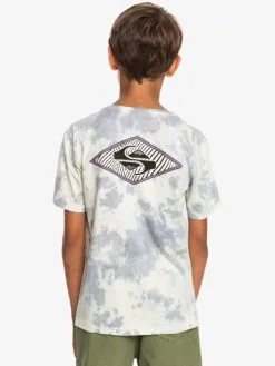 Quiksilver Diamond Heritage - T-shirt Pour Garçon 8-16 Ans -Surf Soldes eqbzt04605 quiksilverw sfv0 bck1